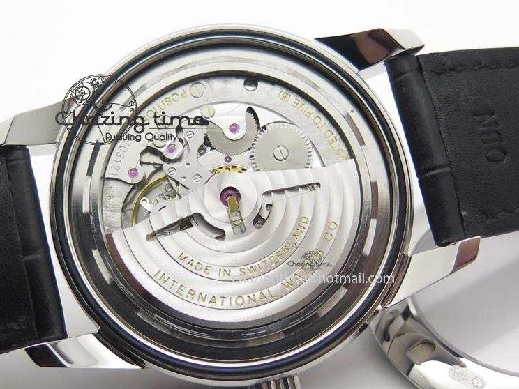 MIROTIME 0503 RelaxedFit Ingeniuer St.Laurens SS White Dial MKF 1:1 V2 Best Edition On Black Leather Strap A 7355